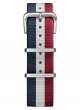 Nato Nylon Navy / White / Red 20 mm