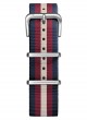 Nato Nylon Navy/ Red / Ivory 20 mm