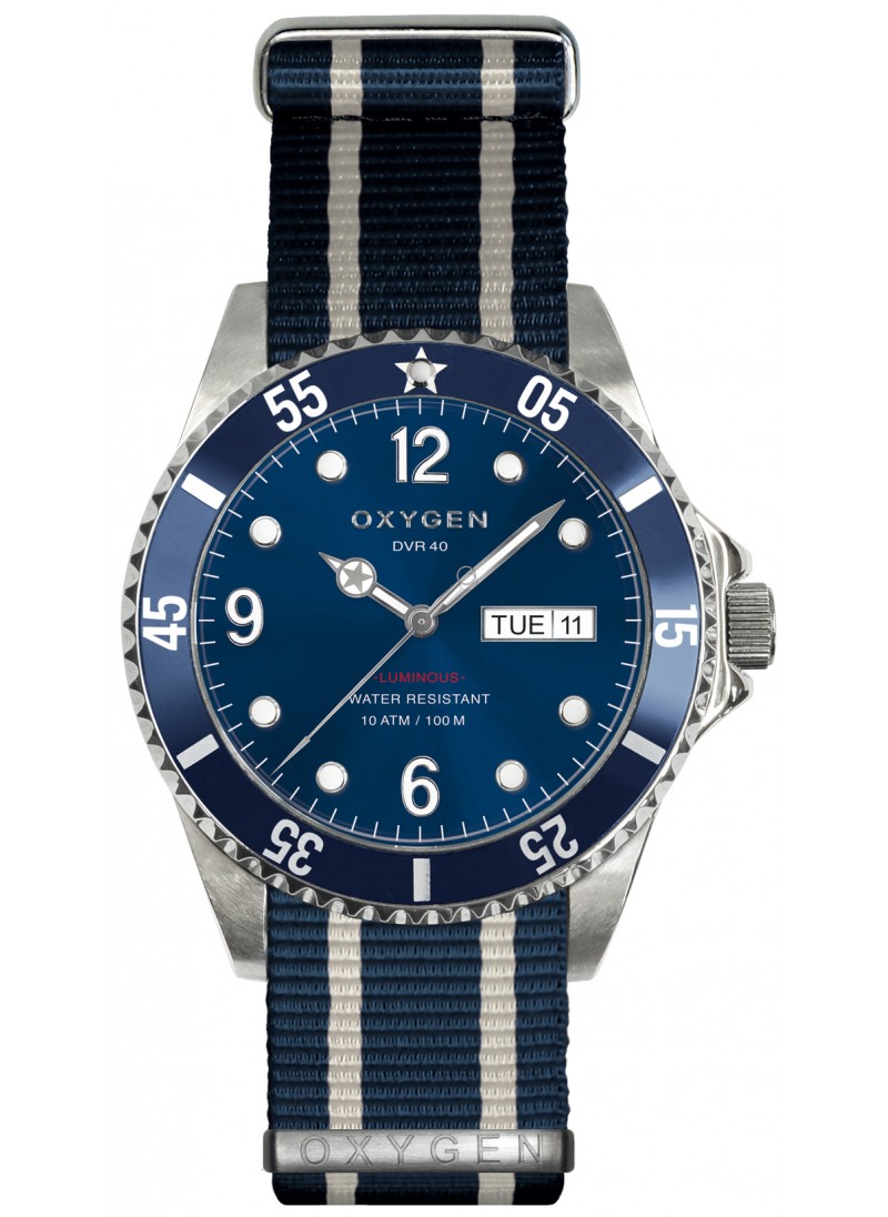 Diver 40 Atlantic Bracelet Marine Ivoire Marine