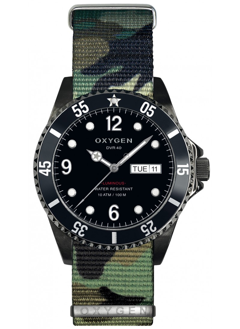 Diver 40 Moby Dick Army strap