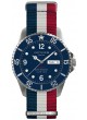 Diver 44 Admiral Navy White Red Strap