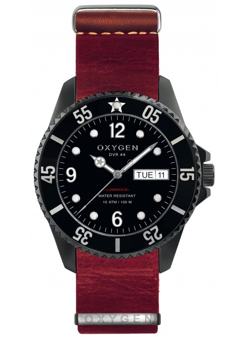 Diver 44 Moby Dick Bracelet Rouge