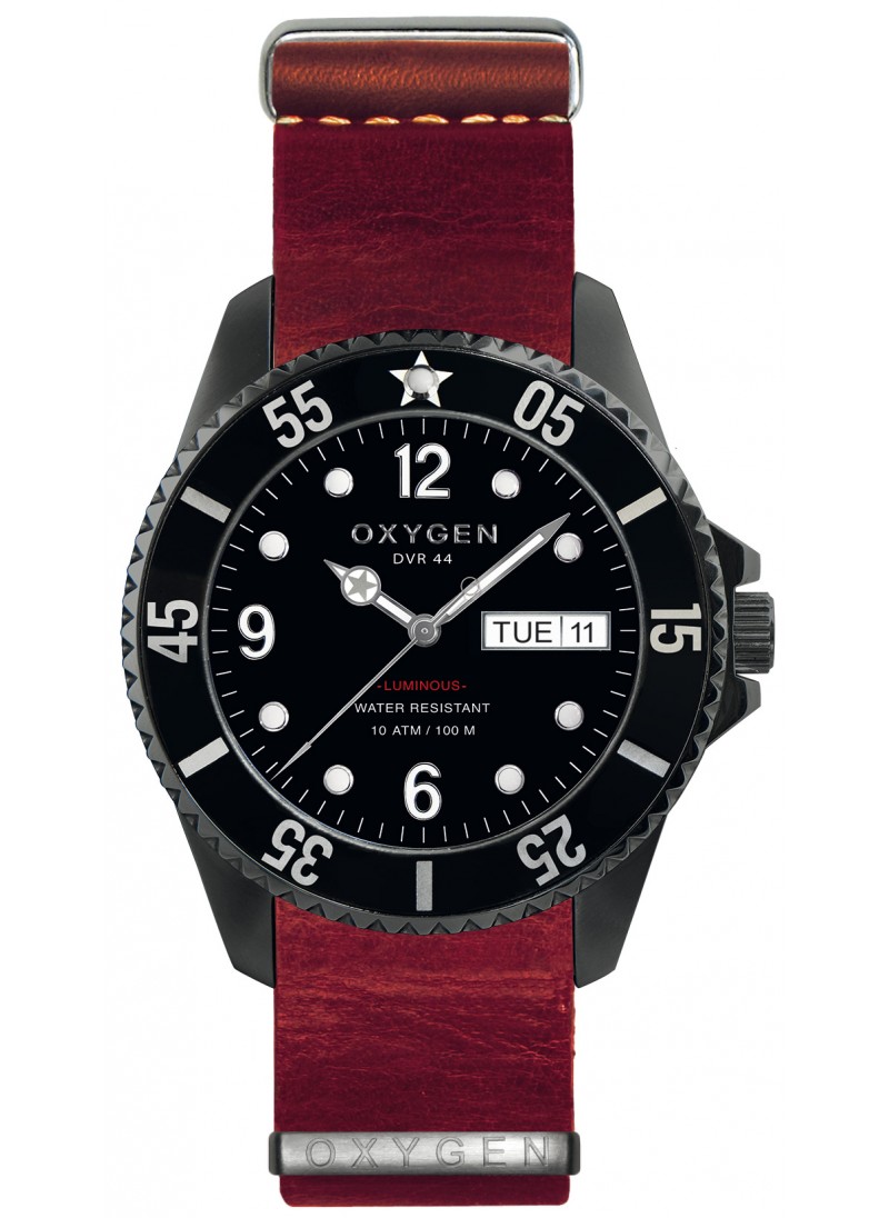 Diver 44 Moby Dick Red Strap