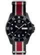 Diver 44 Moby Dick Black Ivory Red Strap