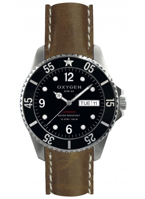 Diver 44 Moby Dick Dark Brown Strap