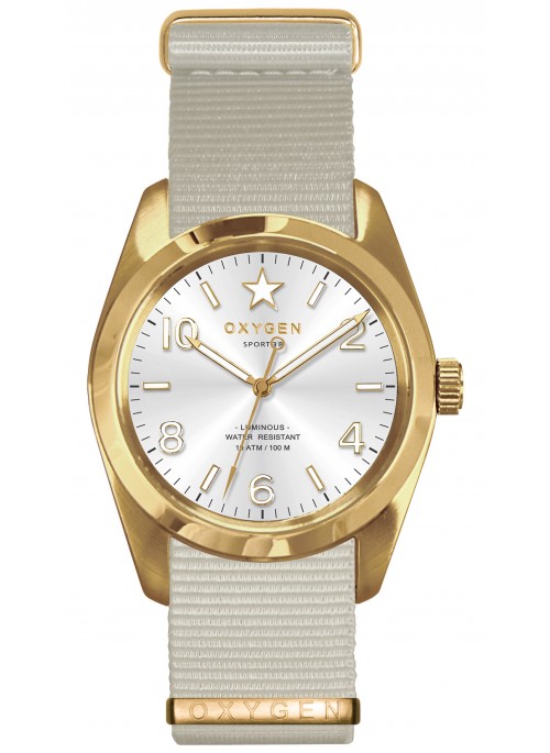 Sport 38 Nugget Ivory Strap