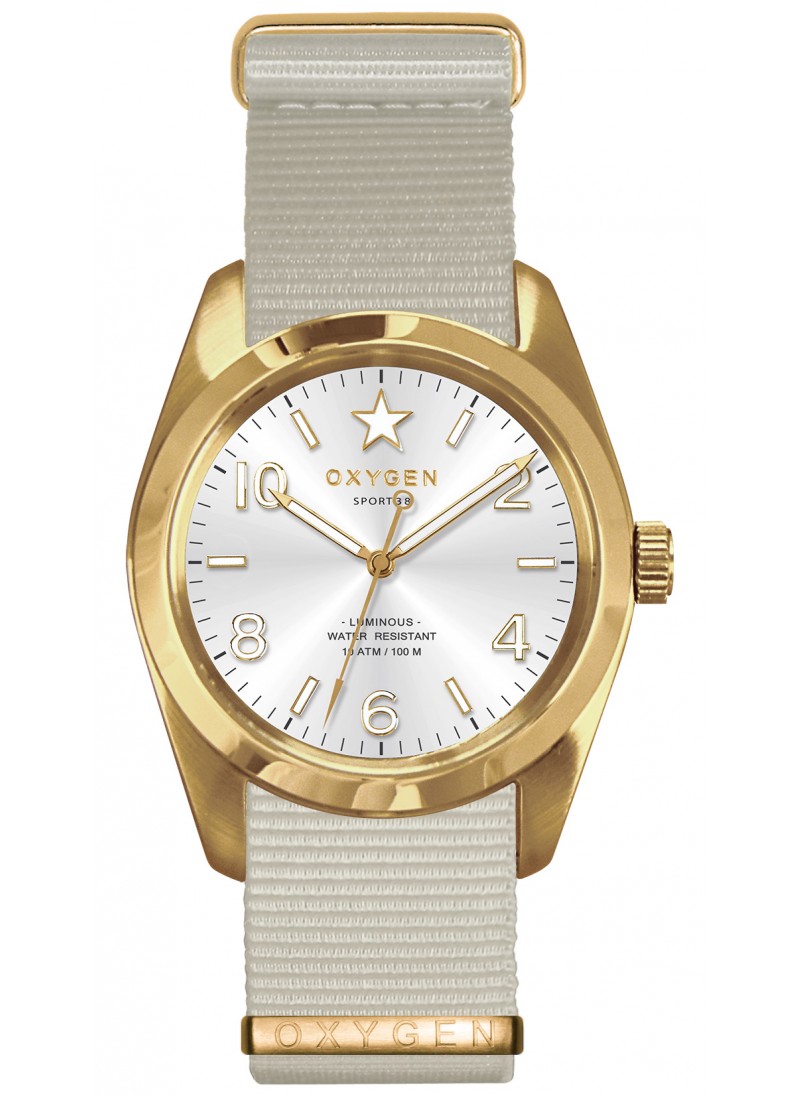 Sport 38 Nugget Ivory Strap