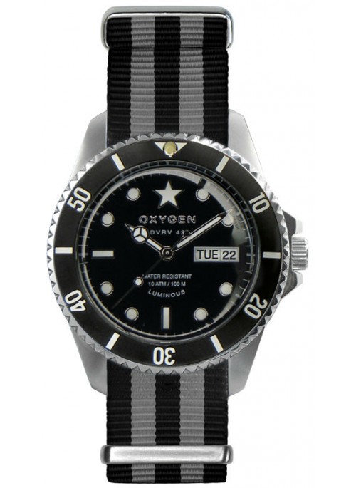 Diver Vintage 42 Cigar Black Ivory Black Strap