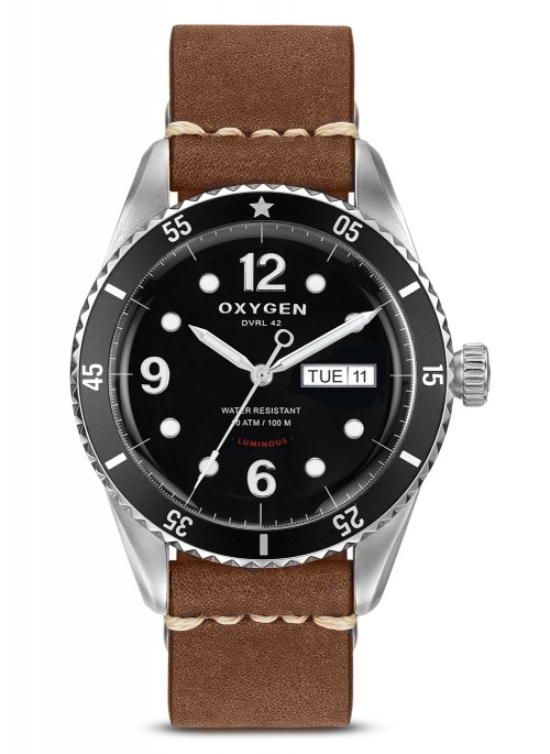 Automatic Diver 42 mm Black Nato Nylon Strap