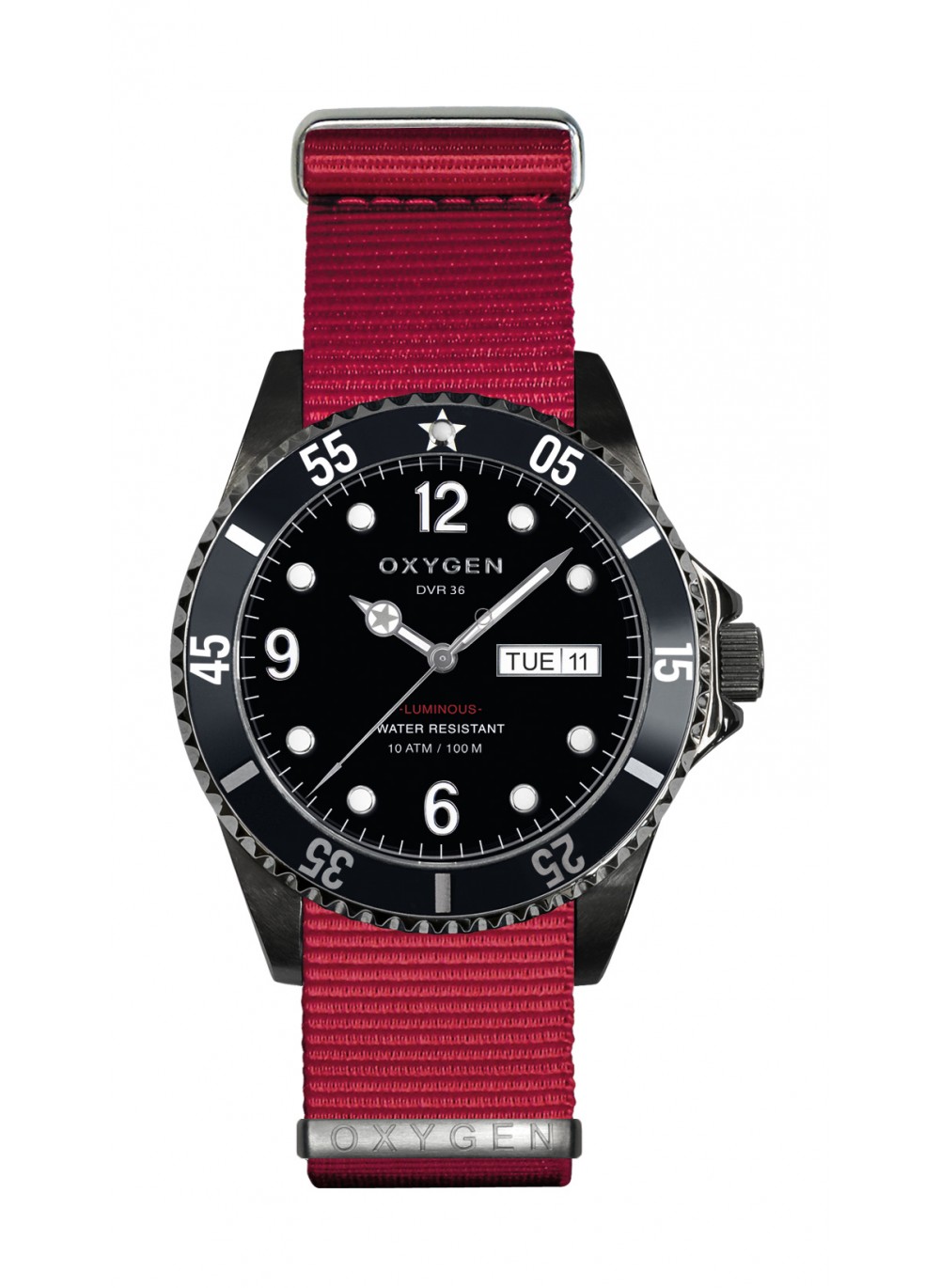 red strap watches