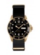 Diver 36 Gold Mine Black Strap