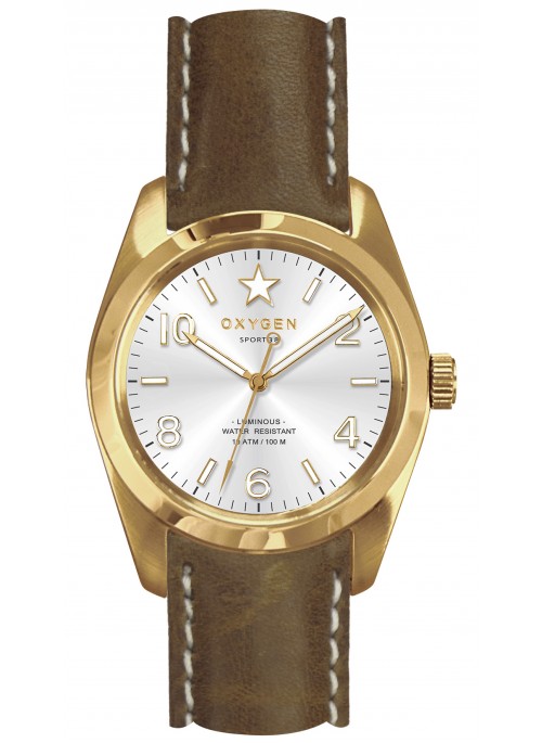 Sport 38 Nugget Light Brown Strap