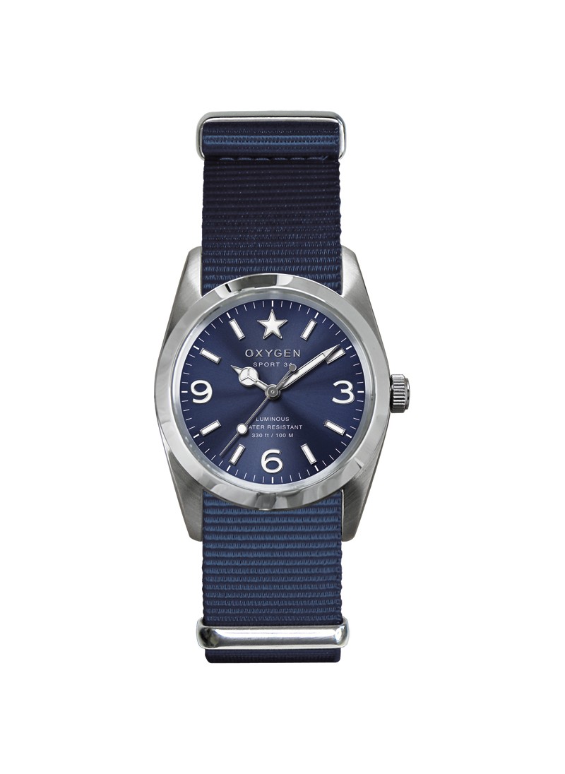 Sport 34 Boston Blue Strap