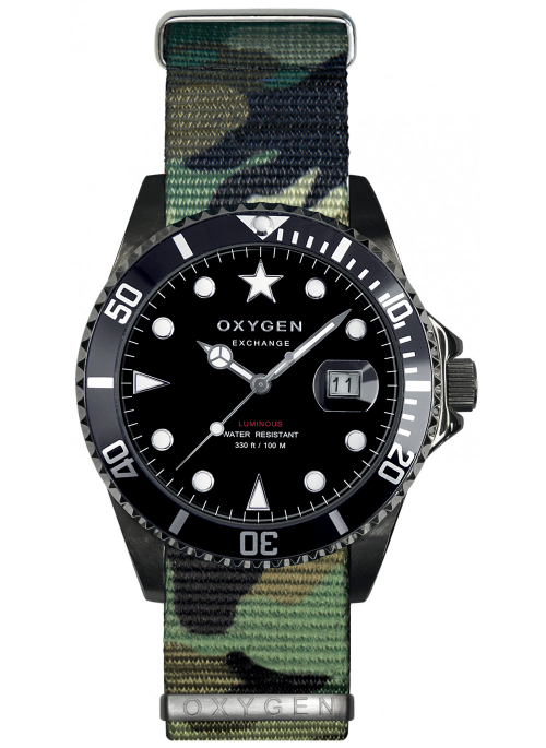 Diver 40 Moby Dick Army strap