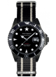 Diver 40 Moby Dick Bracelet Noir Ivoire Noir