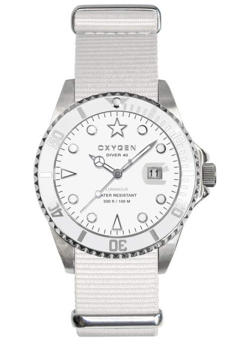 Diver 40 White Bear Blanc