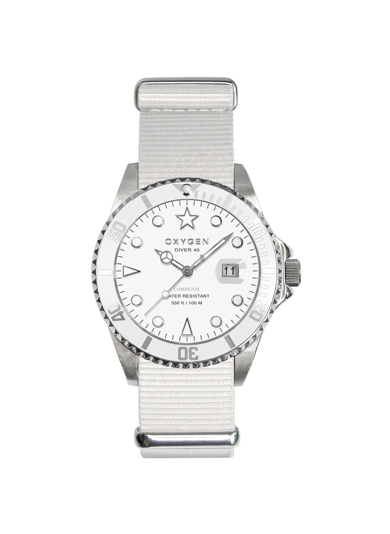 Diver 40 White Bear Blanc